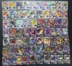 Lot 160 Pokemon TCG Chinese Card Leafeon V MAX&V STAR Holo J75 - Image 1