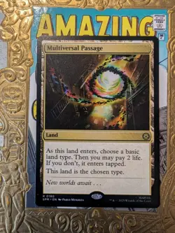 Magic the Gathering Multiversal Passage Marvel's Spider-Man Regular NM MTG - Image 1