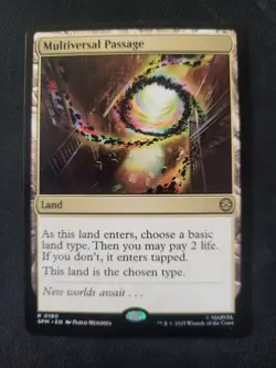 MTG Multiversal Passage Marvel's Spider-Man NM/EX - Image 1
