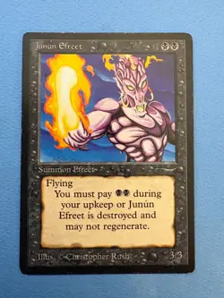 MTG Arabian Nights Edition, Junun Efreet! 1993 Vintage Magic! - Image 1
