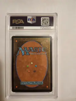 MTG 2001 Deckmasters Garfield Finkel Necropotence PSA MINT 8 - Image 2