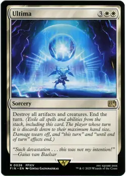 Ultima - 0038 - Final Fantasy - MTG - NM/M - Image 1