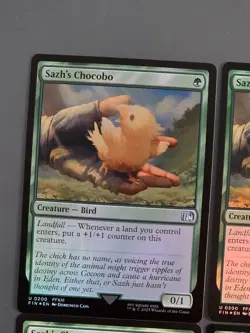 Lot of 6x Sazh's Chocobo U0200 Foil/Reg Final Fantasy MTG. NM. Never Played - Image 2