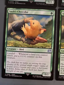 Lot of 6x Sazh's Chocobo U0200 Foil/Reg Final Fantasy MTG. NM. Never Played - Image 5