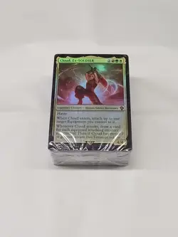 DECK ONLY MTG Final Fantasy VII Commander Deck Cloud Limit Break - Image 1