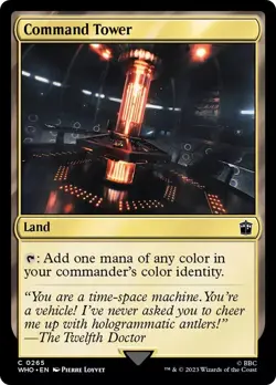 MTG Command Tower 265 - Doctor Who Commander #265 - Image 1
