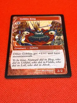 MTG Goblin King(Future Sight) Mystery Booster 2 Regular - Image 2