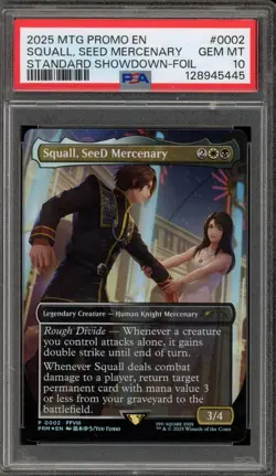 Magic MTG Squall Seed Mercenary Standard Showdown Foil Promo #0002 PSA 10 - Image 1