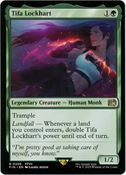 Tifa Lockhart - 0206 - Final Fantasy - MTG - NM/M - Image 1