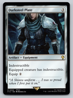 Darksteel Plate - Final Fantasy Commander - MTG - Image 1