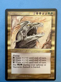 MTG Legends Edition, Vaevictus Asmadi! 1994 Vintage Magic! - Image 1
