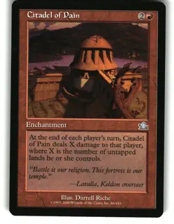 Magic the Gathering - Prophecy Citadel of Pain 86 Uncommon 2000 - Image 1