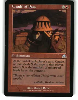 Magic the Gathering - Prophecy Citadel of Pain 86 Uncommon 2000 - Image 1