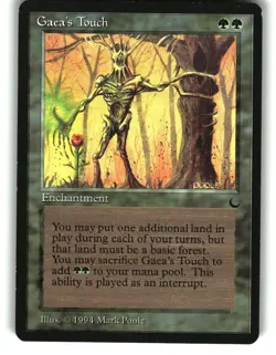 Magic the Gathering - The Dark Gaea's Touch Common 1994 - Image 1