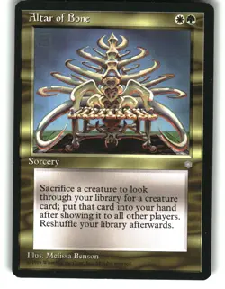 Magic The Gathering - Ice Age Altar of Bone 359 Rare 1995 - Image 1