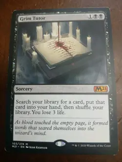 Grim Tutor Core Set 2021 Regular - Image 1