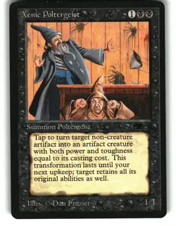 Magic The Gathering - Antiquities Xenic Poltergeist Uncommon 1994 - Image 1