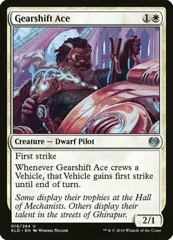 1x Gearshift Ace - NM English MTG - Kaladesh - Image 1