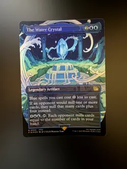 MTG Final Fantasy English The Water Crystal Borderless 0333 Foil - Image 1