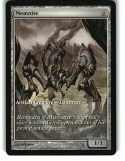 Magic the Gathering - Game Day & Store Championship Promos Memnite 61 Promo - Image 1