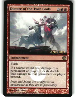 Magic the Gathering - Dictate of the Twin Gods 93 Promo - Image 1