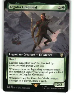 Magic the Gathering - Legolas Greenleaf 2023 123 Rare - Image 1