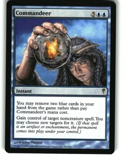 Magic the Gathering - Coldsnap Commandeer 2006 29 Rare - Image 1