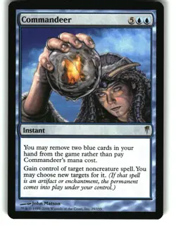Magic the Gathering - Coldsnap Commandeer 2006 29 Rare - Image 1