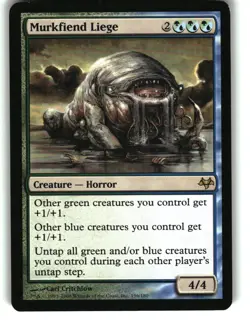 Magic the Gathering - Eventide Murkfiend Liege 2008 156 Rare - Image 1