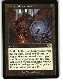 Magic the Gathering - Urza's Saga Temporal Aperture 1998 310 Rare - Image 1