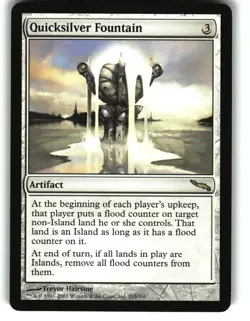 Magic the Gathering - Mirrodin Quicksilver Fountain 2003 233 Rare - Image 1