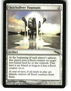 Magic the Gathering - Mirrodin Quicksilver Fountain 2003 233 Rare - Image 1