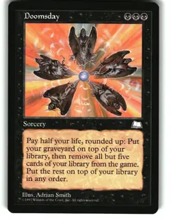 Magic the Gathering - Weatherlight Doomsday 1997 Rare - Image 1
