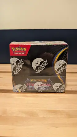 Pokemon TCG Mega Evolutions Phantasmal Flames Booster Box Sealed - Image 1
