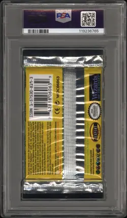 Pokemon WOTC 1999 Jungle Booster Pack 1st Edition FLAREON Art *6765 PSA 10 - Image 2