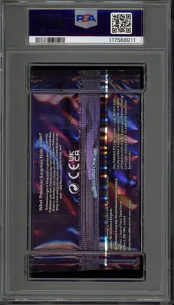 Pokemon Trick or Trade Authentic Sealed Booster Pack PSA 9 Mint - Image 2