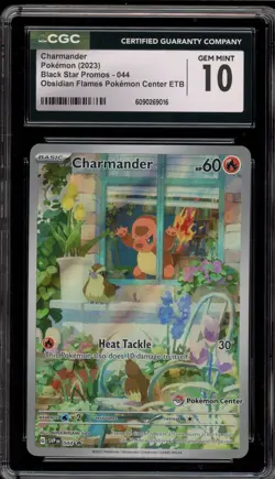 Pokemon Center Stamp Promo Obsidian Flames ETB Promo SVPEN 044 CGC 10 Gem Mint - Image 1