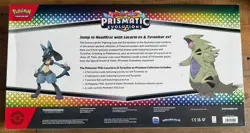 Pokemon Lucario Tyranitar Premium Collection Prismatic Evolutions Sam’s Club - Image 2