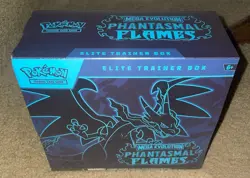 Pokemon TCG Mega Evolution Phantasmal Flames Elite Trainer Box ETB Sealed - Image 1