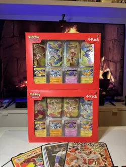 2x Sam’s Club Exclusive Pokemon 151 Mini Tins 4-Pack Collection Unopened Lot 2 - Image 1