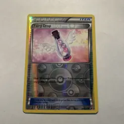 Pokemon TCG Fairy Drop Reverse Holo Fates Collide 99/124 Uncommon - Image 1