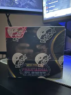 Pokemon TCG: Mega Evolution-Phantasmal Flames Booster Display Box (36 Packs) NEW - Image 1
