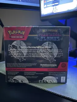 Pokemon TCG: Mega Evolution-Phantasmal Flames Booster Display Box (36 Packs) NEW - Image 2