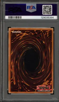 Yu-Gi-Oh! Polymerization Legend of Blue Eyes Unlimited Super Rare LOB-059 PSA 9 - Image 2