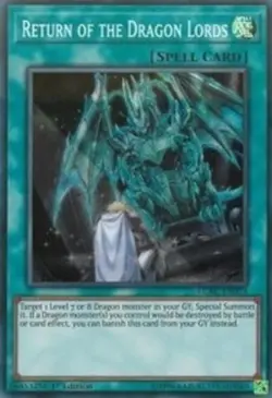 Yugioh! MP Return of the Dragon Lords - LCKC-EN074 - Secret Rare - 1st Edition M - Image 1