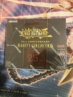 X1 Yugioh 25th Anniversary Rarity Collection Booster Box 1st Edition Sealed - Image 1