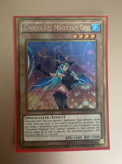 MVP1-ENG52 Chocolate Magician Girl - Yugioh 1st Edition - Image 1
