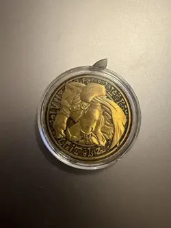 Yu-Gi-Oh! - Mobius The Frost Monarch - Official YCS Pre-Reg Coin - Gold - Image 1