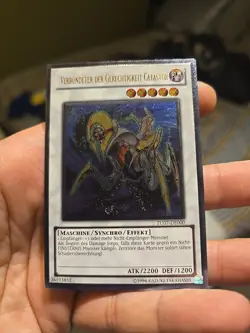 Ally of Justice Catastor TU07-EN000 Ultimate Rare Yugioh LP German Language - Image 1