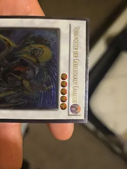 Ally of Justice Catastor TU07-EN000 Ultimate Rare Yugioh LP German Language - Image 5